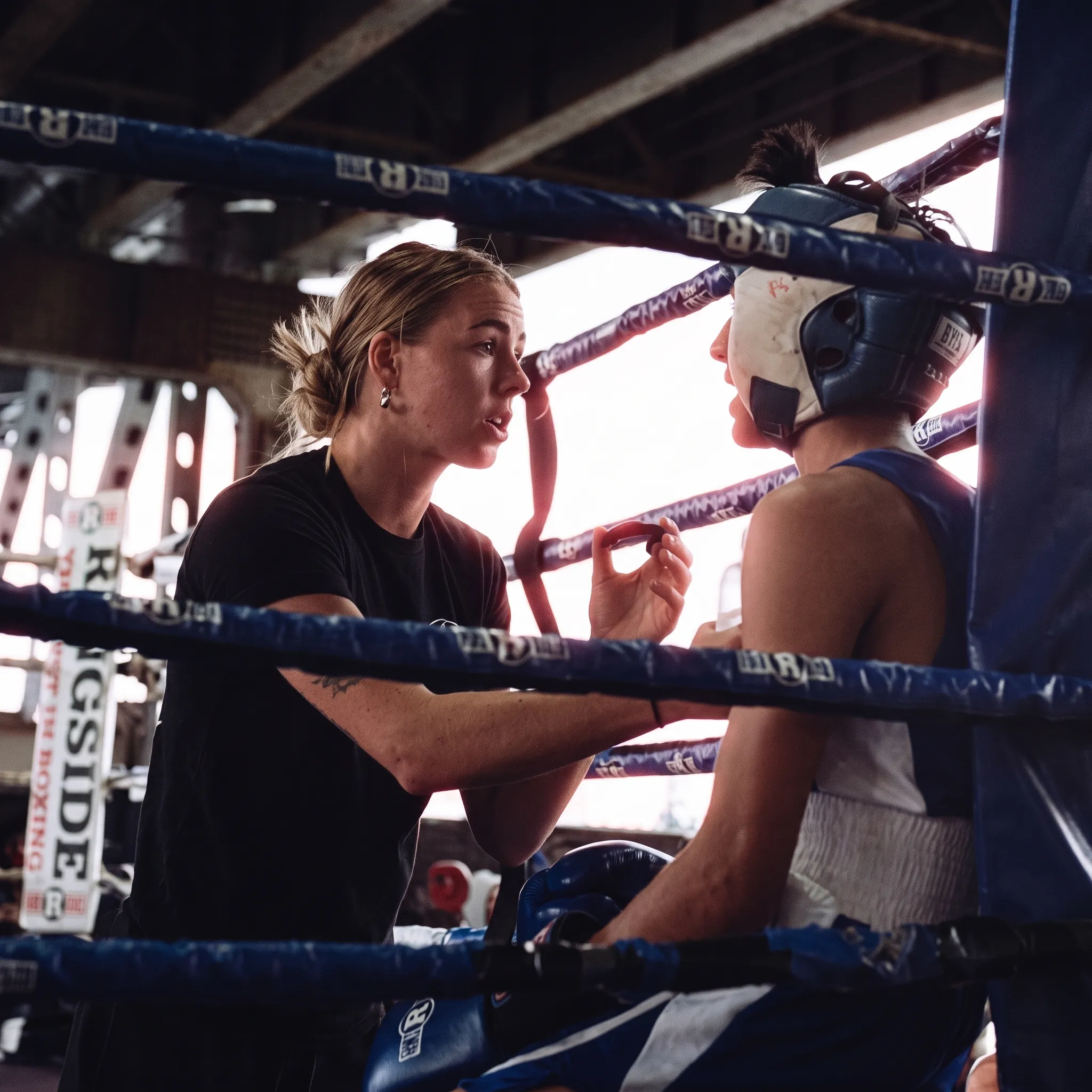 Emma, Entraîneure certifiée au Club de Boxe Didier Bence